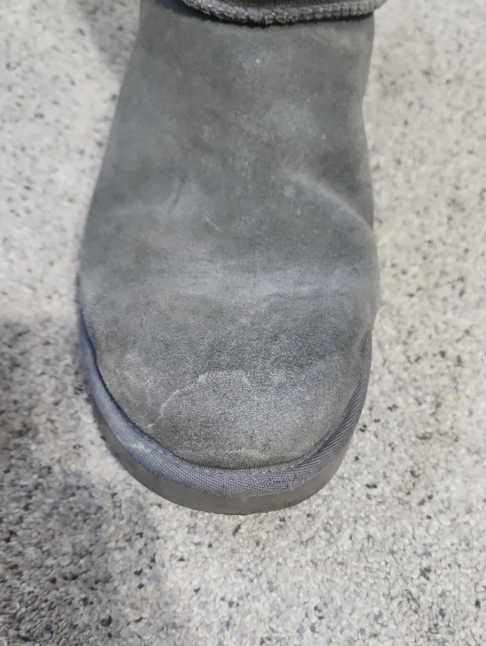 UGG Marciela II Grey Boot Sz 11 Style 1104375
